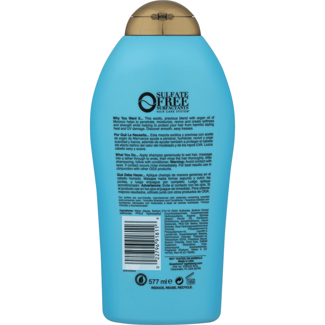 OGX Renewing Argan Oil of Morocco Shampoo, 19.5 oz - Nexusni