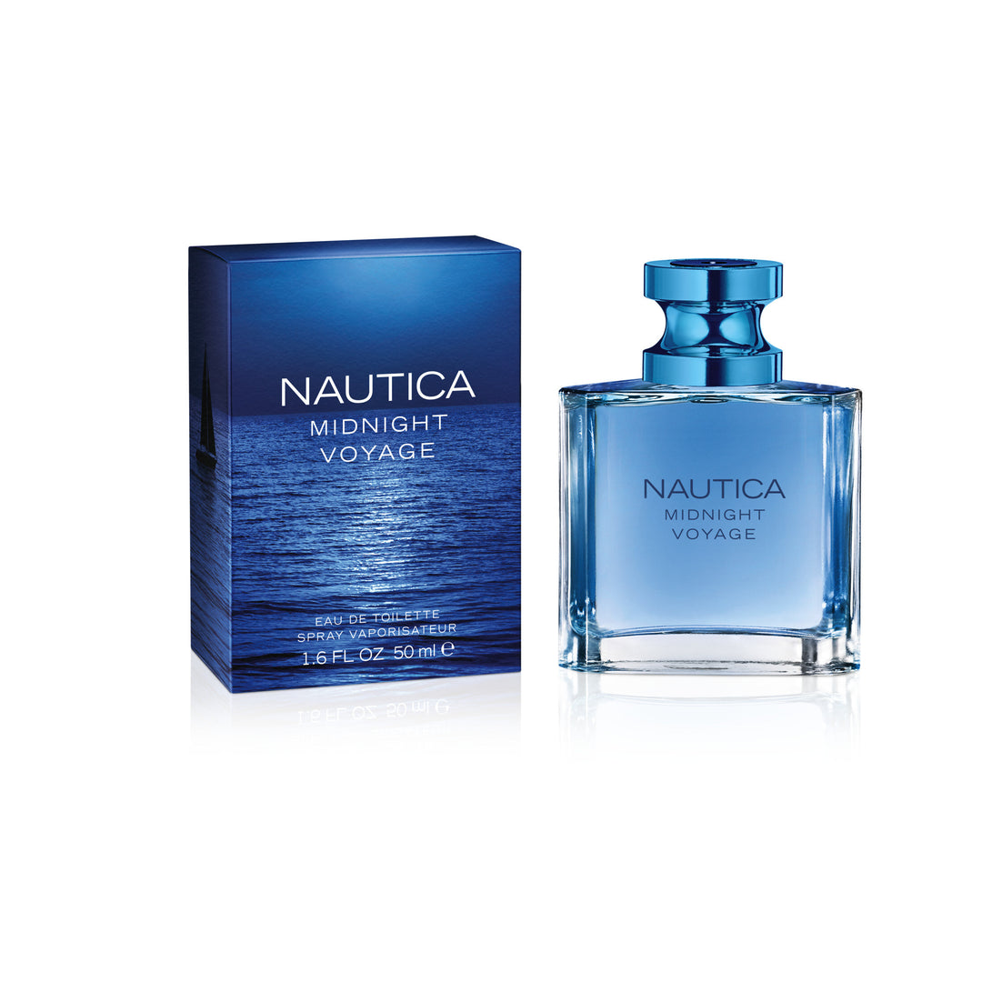 NAUTICA Midnight Voyage Eau De Toilette Spray, 1.6 fl oz, Men's Fragrance - Nexusni