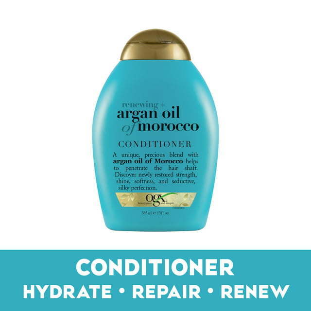 OGX Renewing + Argan Oil of Morocco Nourishing Daily Conditioner, 13 fl oz - Nexusni