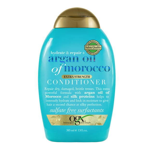 OGX Extra Strength Hydrate & Repair + Argan Oil of Morocco Moisturizing Daily Conditioner, 13 fl oz - Nexusni