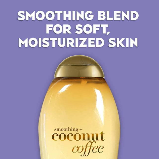 OGX Smoothing + Coconut Coffee Body Cream, 19.5 fl. oz. - Nexusni