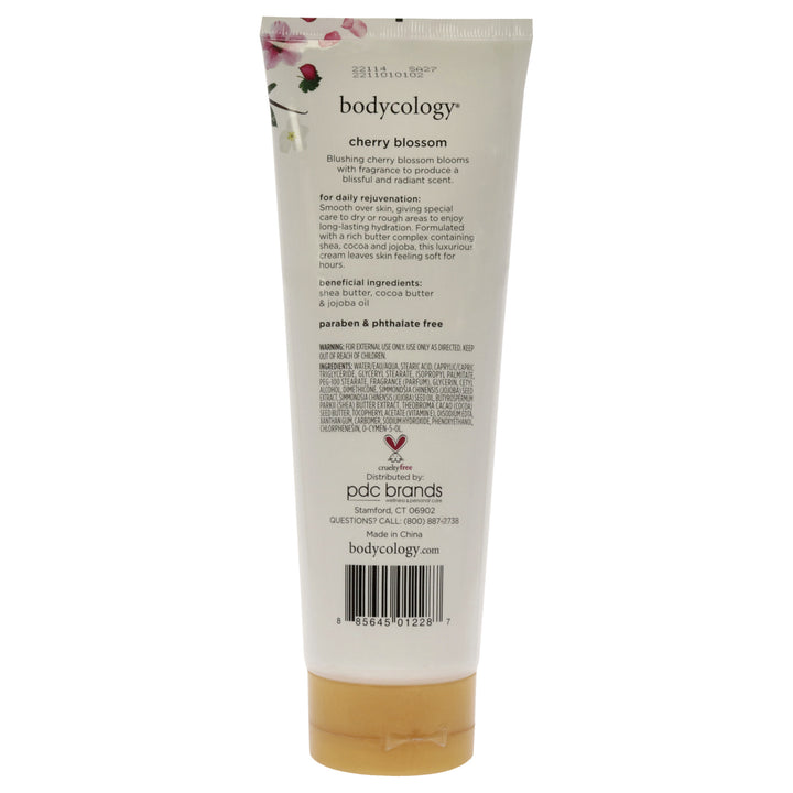 Body Cream - Cherry Blossom by Bodycology for Women - 8 oz Body Cream - Nexusni