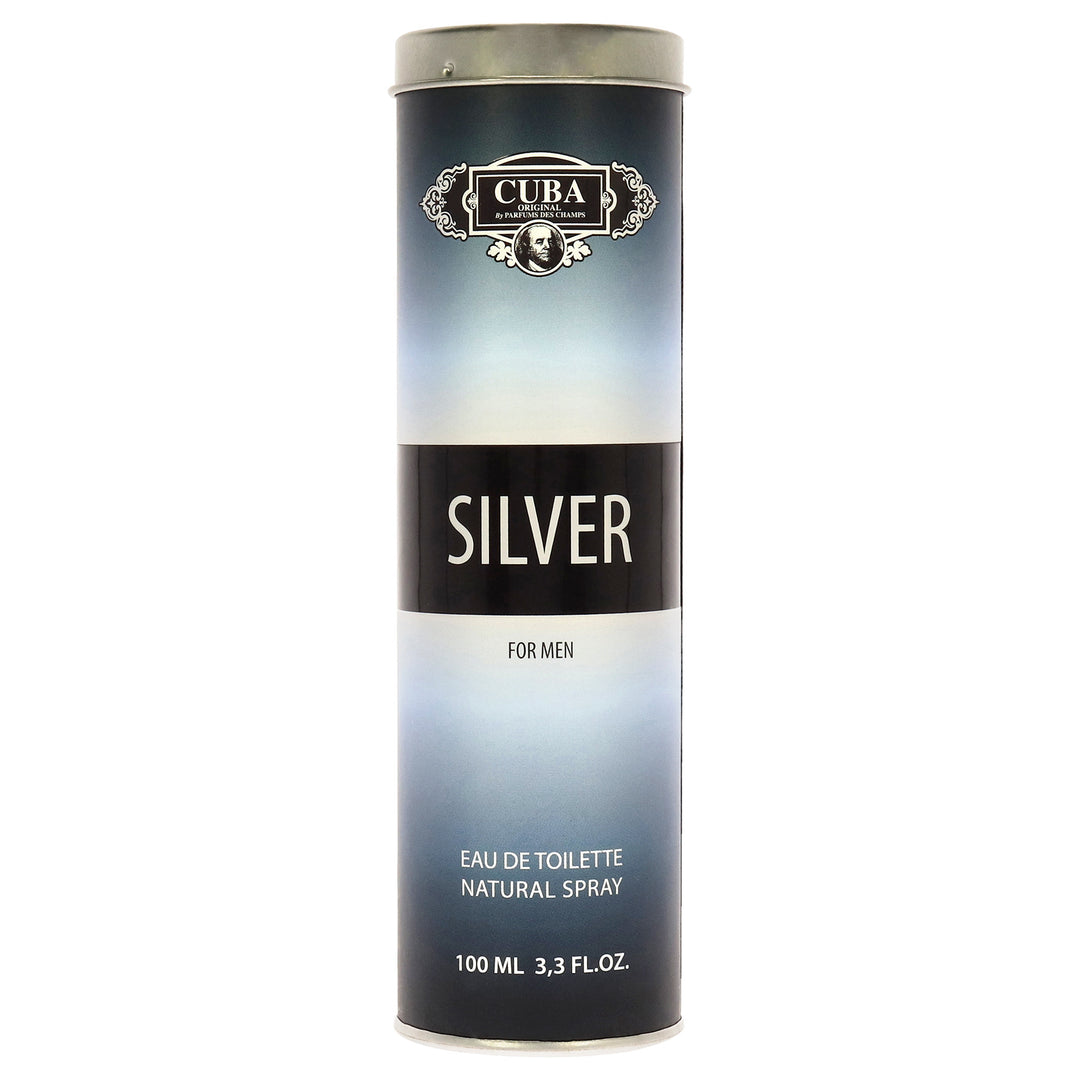 Cuba Silver by Cuba for Men - 3.3 oz EDT Spray - Nexusni