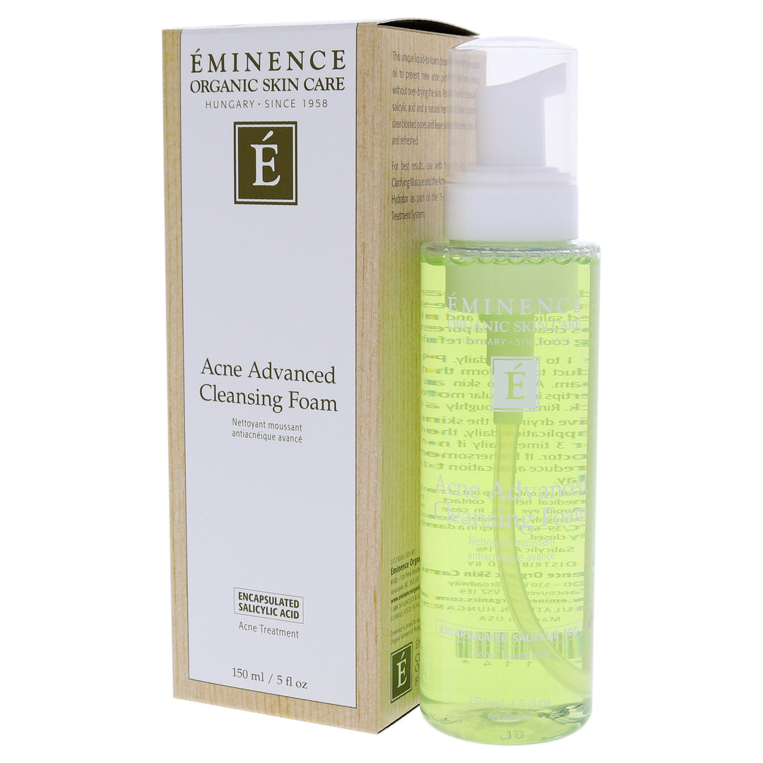 Acne Advanced Cleansing Foam by Eminence for Unisex - 5 oz Cleanser - Nexusni