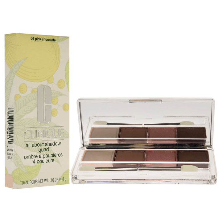 All About Shadow Quad - 06 Pink Chocolate by Clinique for Women - 0.16 oz Eye Shadow - Nexusni