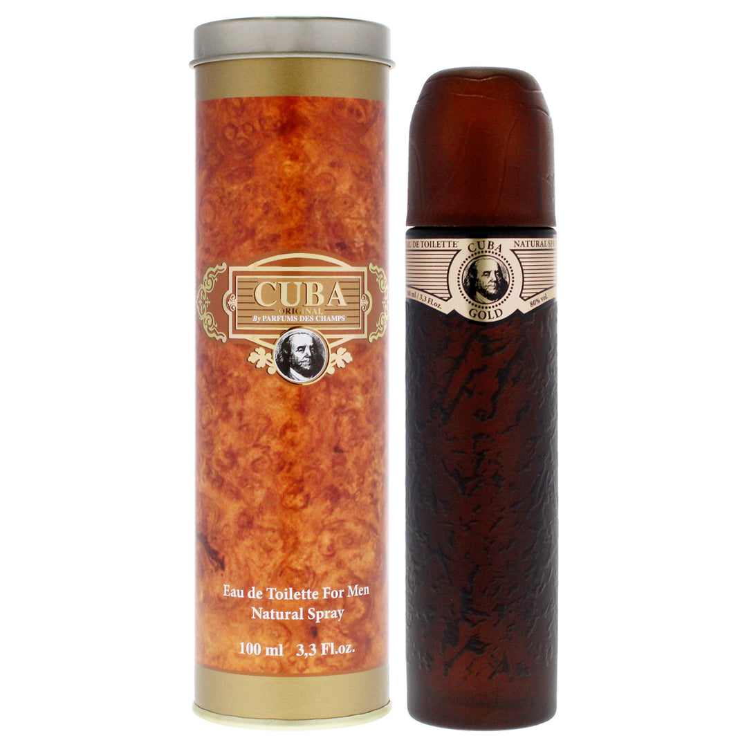 Cuba Gold by Cuba for Men - 3.3 oz EDT Spray - Nexusni