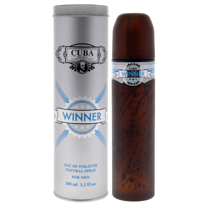 Cuba Winner by Cuba for Men - 3.3 oz EDT Spray - Nexusni