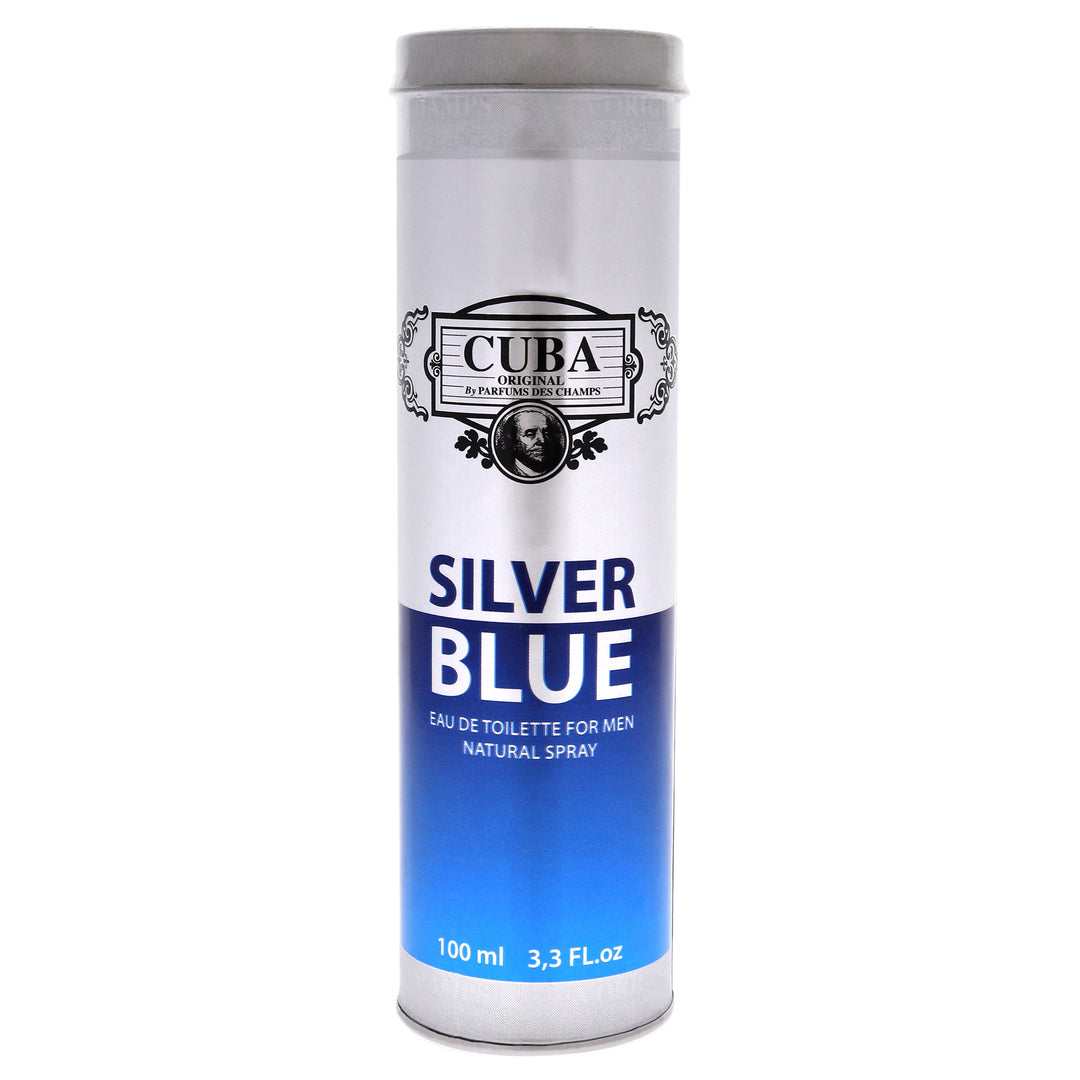 Cuba Silver Blue by Cuba for Men - 3.3 oz EDT Spray - Nexusni