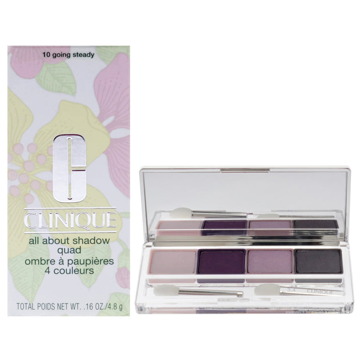 All About Shadow Quad - 10 Going Steady by Clinique for Women - 0.16 oz Eye Shadow - Nexusni