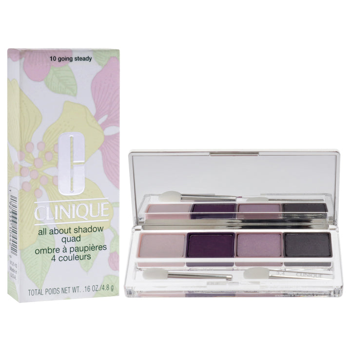 All About Shadow Quad - 10 Going Steady by Clinique for Women - 0.16 oz Eye Shadow - Nexusni