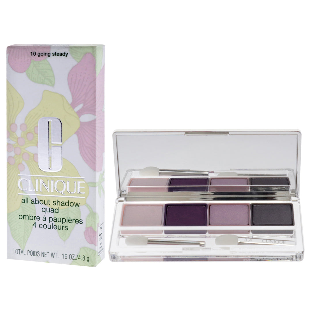 All About Shadow Quad - 10 Going Steady by Clinique for Women - 0.16 oz Eye Shadow - Nexusni