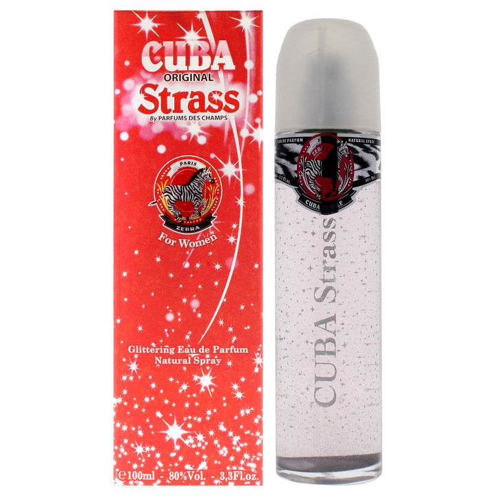 Cuba Strass Zebra by Cuba for Women - 3.3 oz EDP Spray - Nexusni