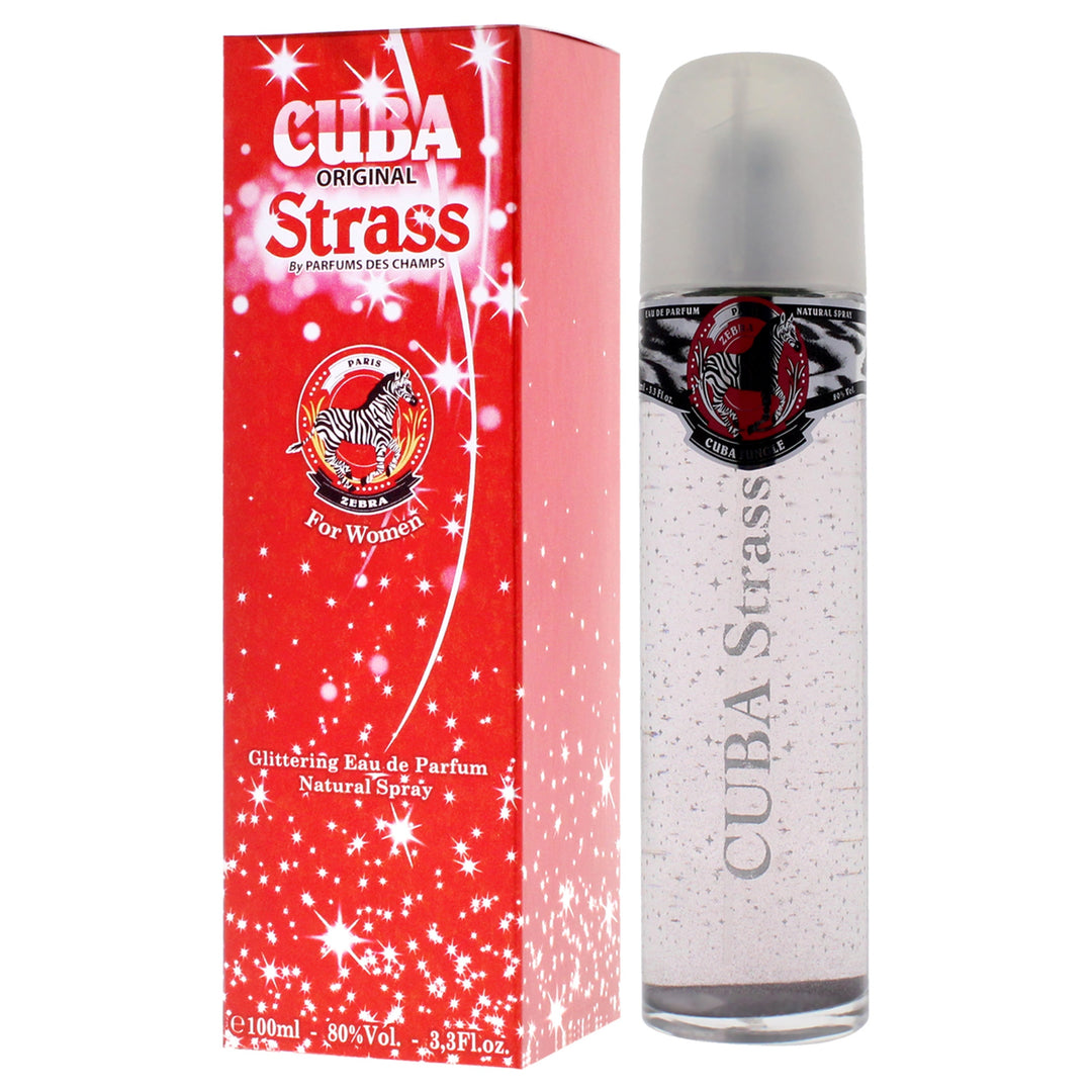 Cuba Strass Zebra by Cuba for Women - 3.3 oz EDP Spray - Nexusni