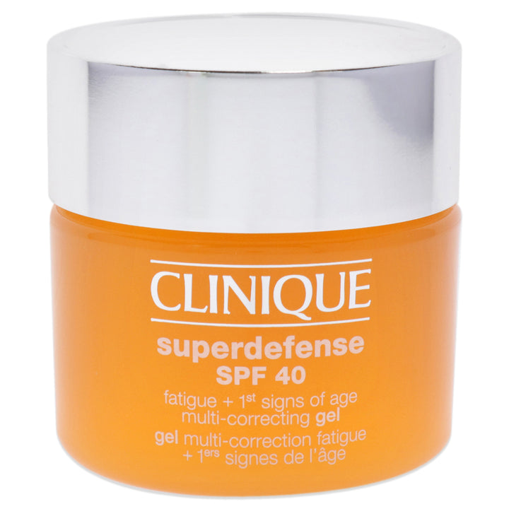 Superdefense Multi-Correcting Gel SPF 40 by Clinique for Unisex - 1.7 oz Gel - Nexusni