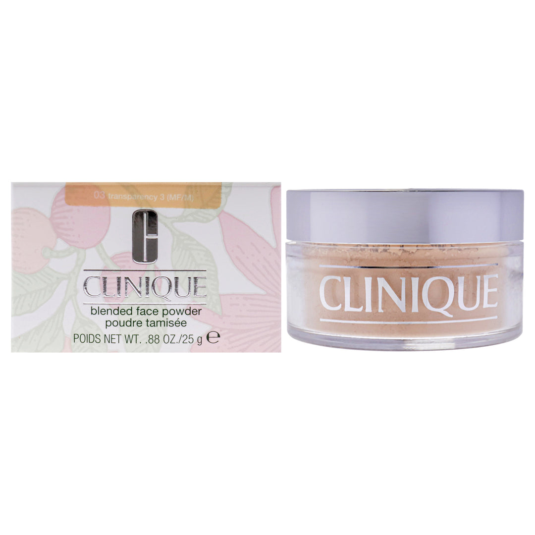 Blended Face Powder- 03 Transparency by Clinique for Women - 0.88 oz Powder - Nexusni