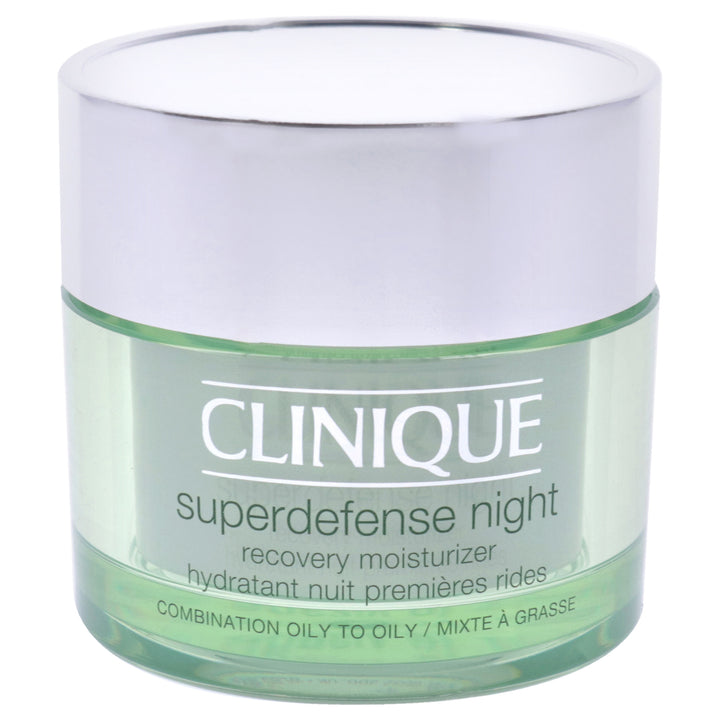 Superdefense Night Recovery Moisturizer - Combination Oily To Oily by Clinique for Women - 1.7 oz Moisturizer - Nexusni