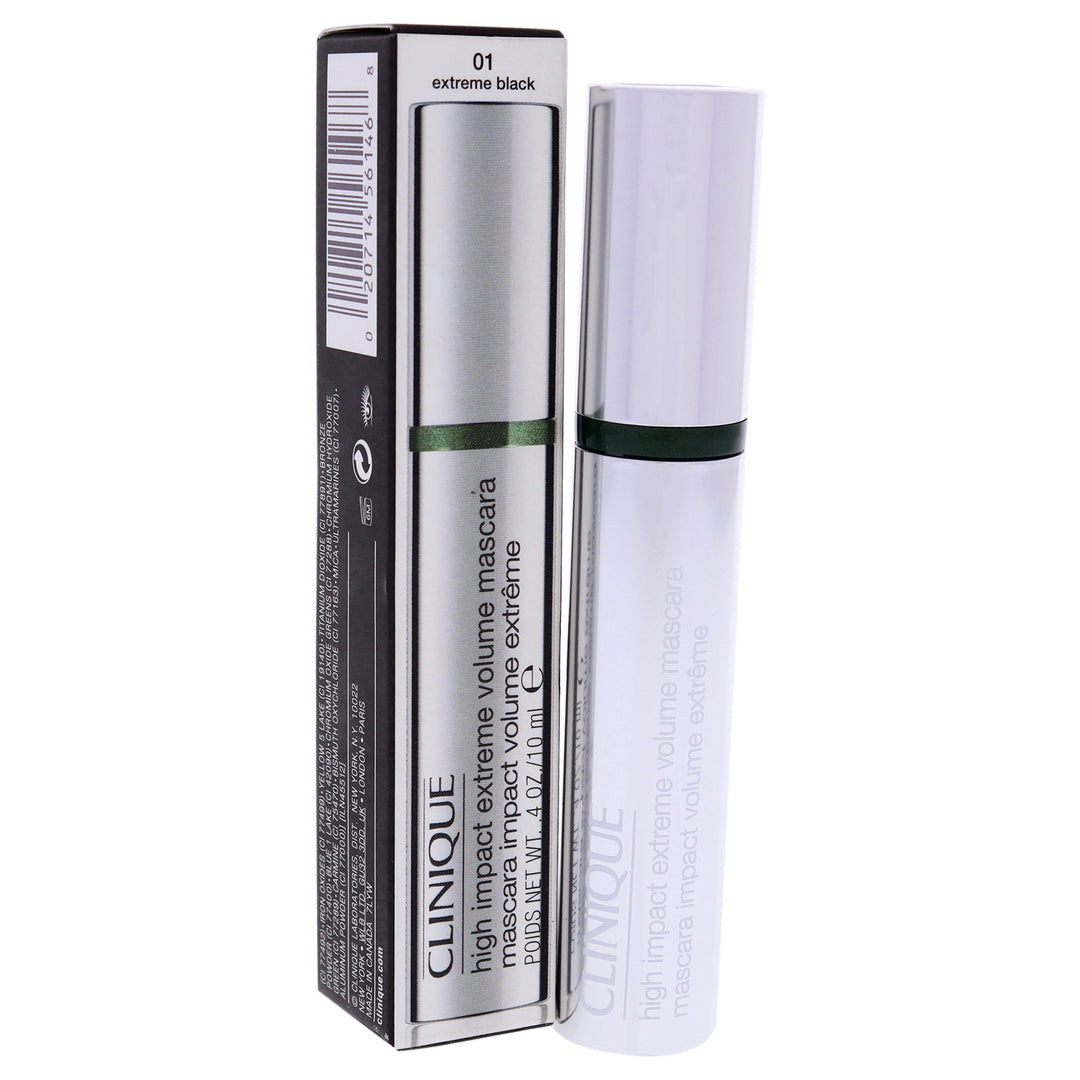 High Impact Extreme Volume Mascara - 01 Extreme Black by Clinique for Women - 0.4 oz Mascara - Nexusni