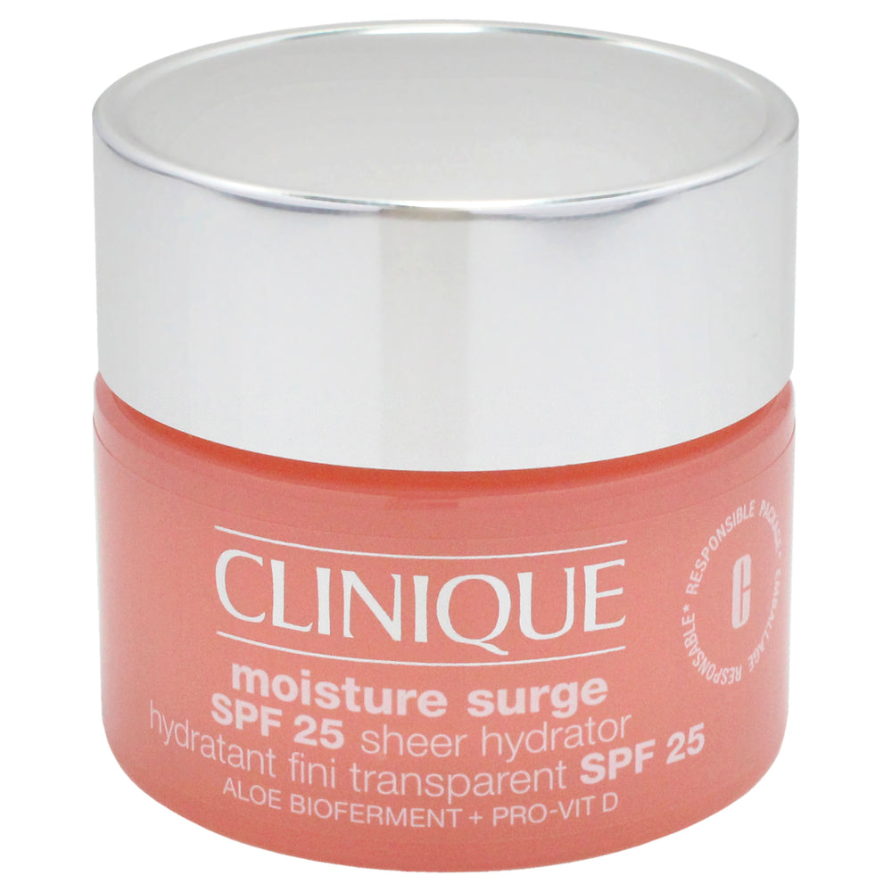 Moisture Surge Sheer Hydrator SPF 25 by Clinique for Women - 1.7 oz Moisturizer - Nexusni