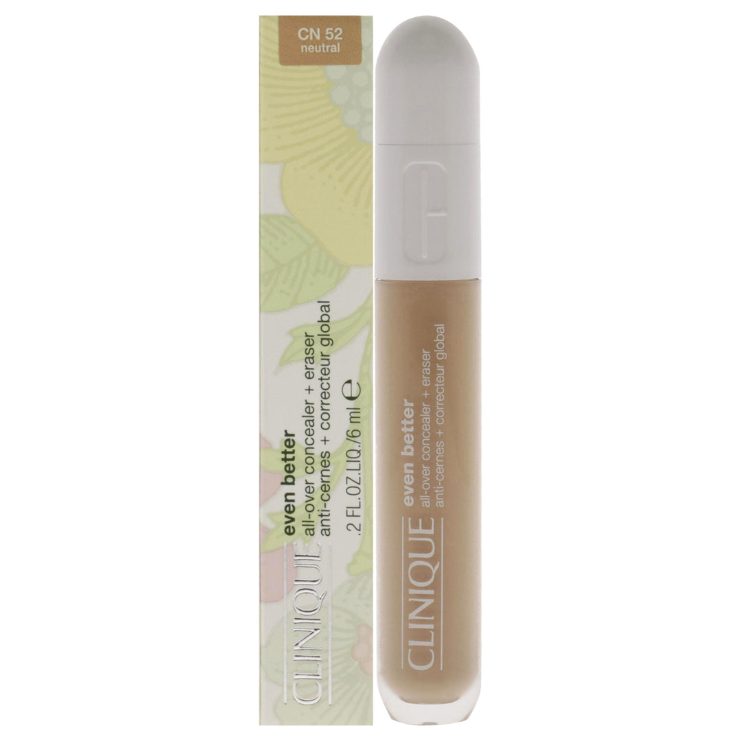 Even Better All-Over Concealer Plus Eraser - CN 52 Neutral by Clinique for Women - 0.2 oz Concealer - Nexusni