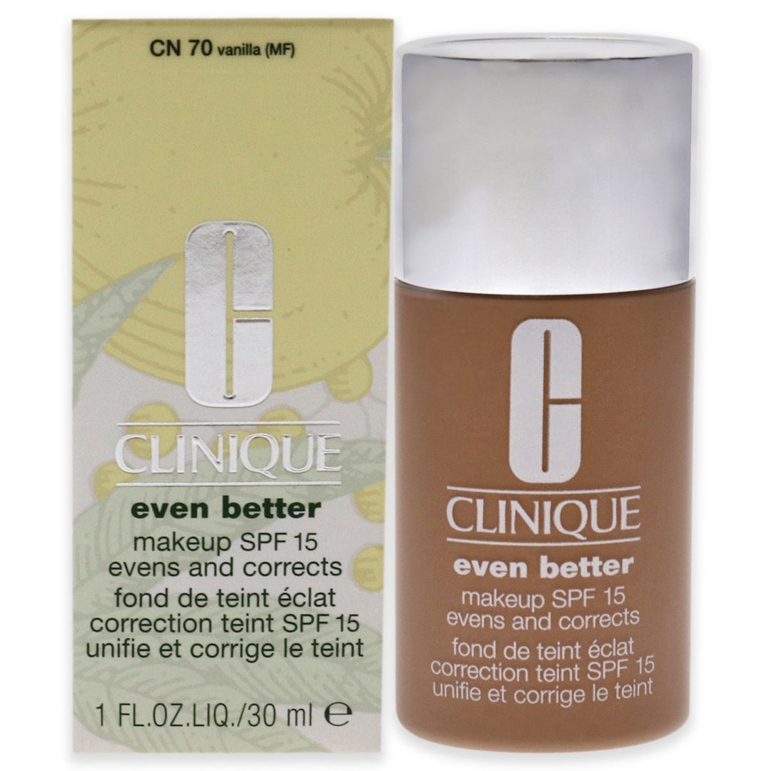 Even Better Makeup SPF 15 - 07 Vanilla (MF-G) - Dry To Combination Oily Skin by Clinique for Women - 1 oz Foundation - Nexusni