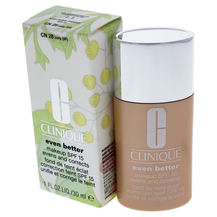 Even Better Makeup SPF 15 - 03 Ivory Dry Combination To Combination Oily Skin by Clinique for Women - 1 oz Foundation - Nexusni