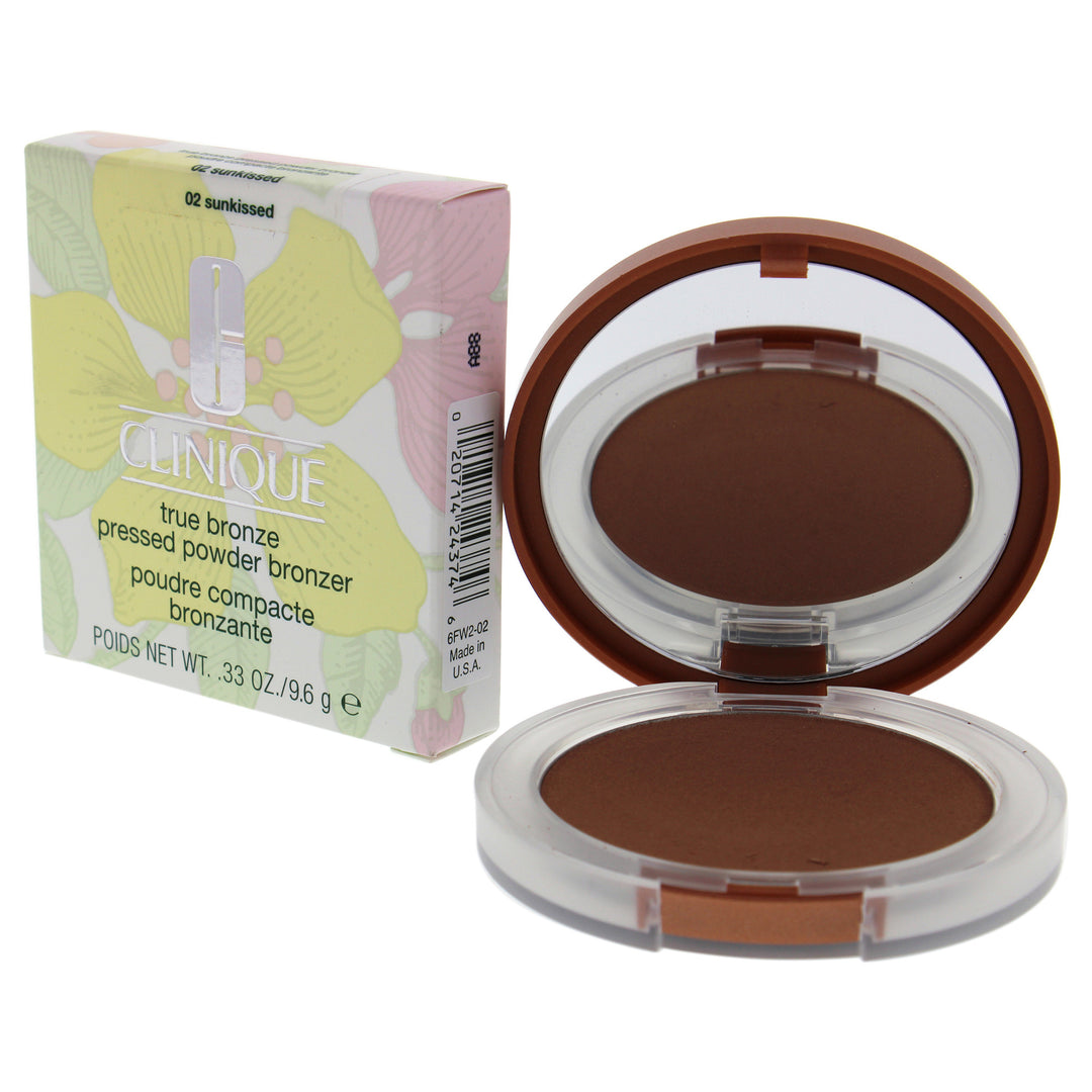 True Bronze Pressed Powder Bronzer - 02 Sunkissed by Clinique for Women - 0.33 oz Powder - Nexusni