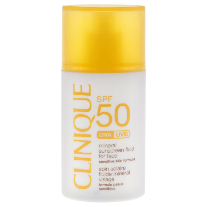 Mineral Sunscreen Fluid for Face SPF50 by Clinique for Women - 1 oz Sunscreen - Nexusni