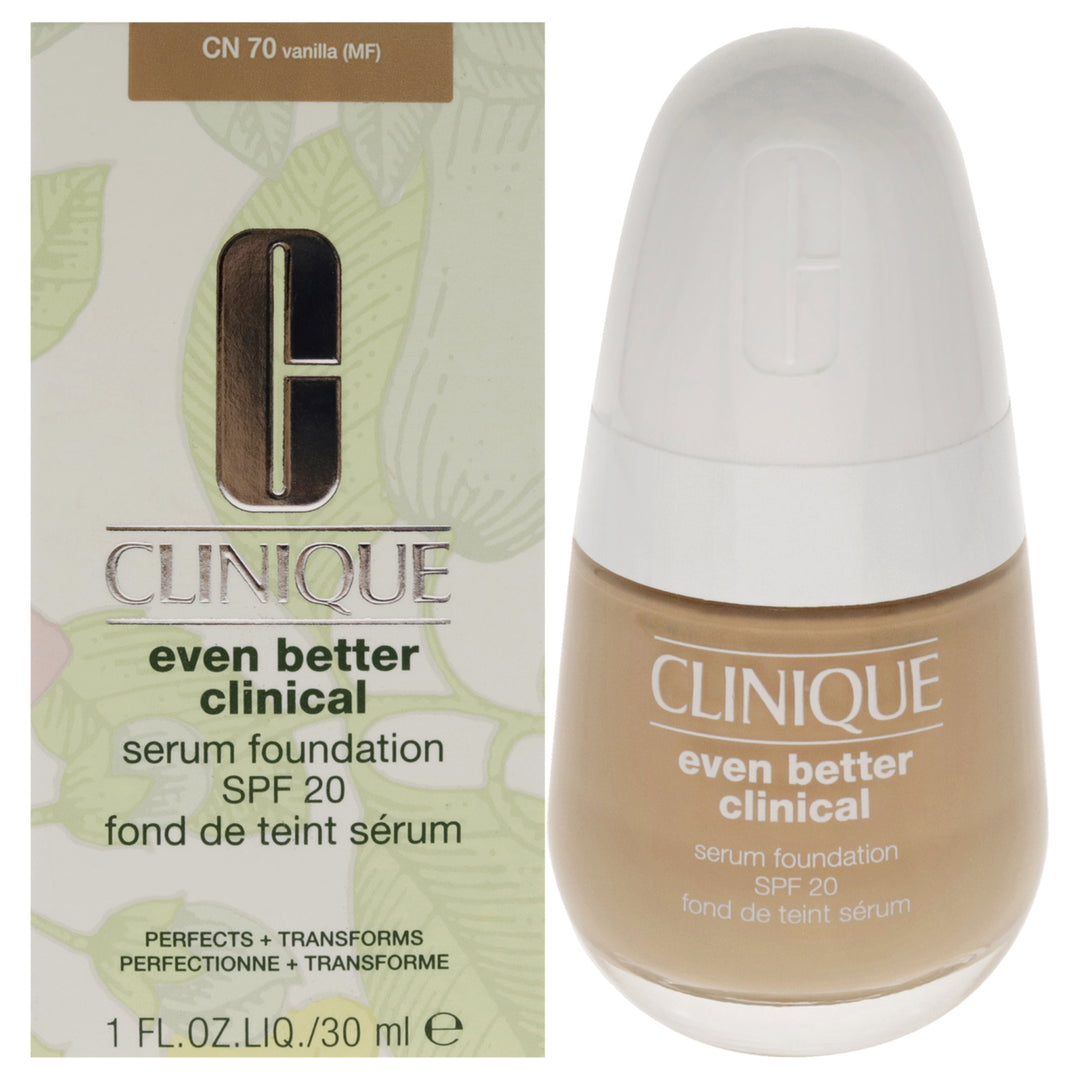 Even Better Clinical Serum Foundation SPF 20 - CN 70 Vanilla by Clinique for Women - 1 oz Foundation - Nexusni