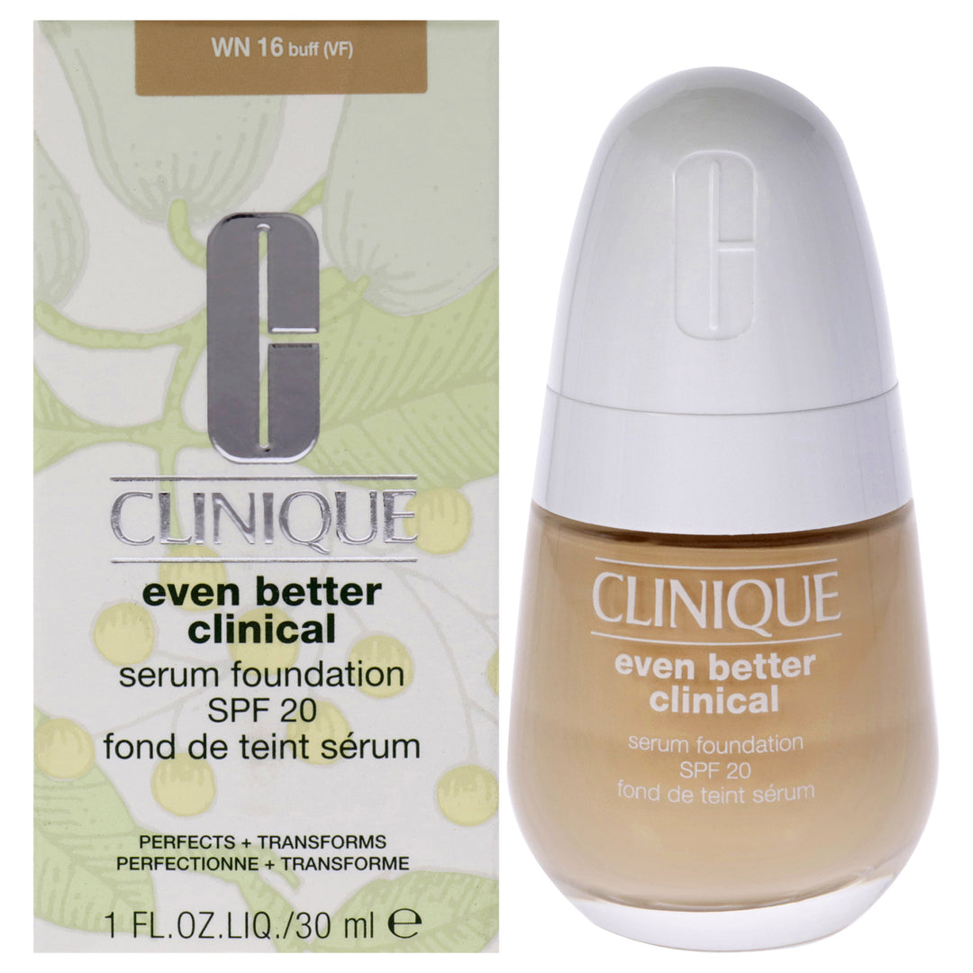 Even Better Clinical Serum Foundation SPF 20 - WN 16 Buff by Clinique for Women - 1 oz Foundation - Nexusni