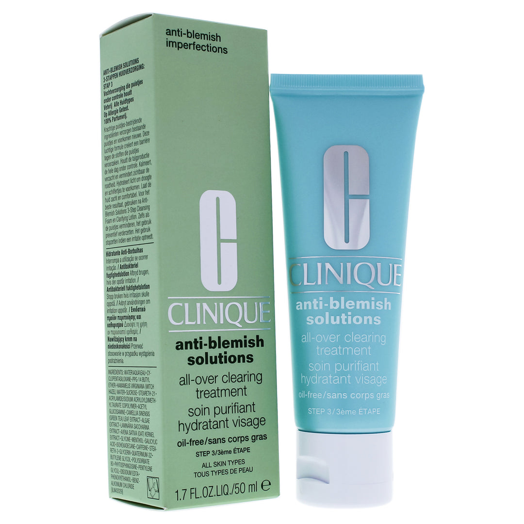 Anti-Blemish Solutions All Over Clearing Treatment by Clinique for Unisex - 1.7 oz Moisturizer - Nexusni