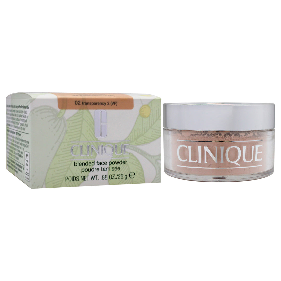 Blended Face Powder- 02 Transparency by Clinique for Women - 0.88 oz Powder - Nexusni