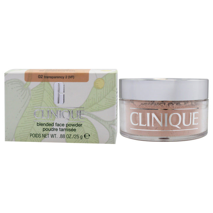 Blended Face Powder- 02 Transparency by Clinique for Women - 0.88 oz Powder - Nexusni