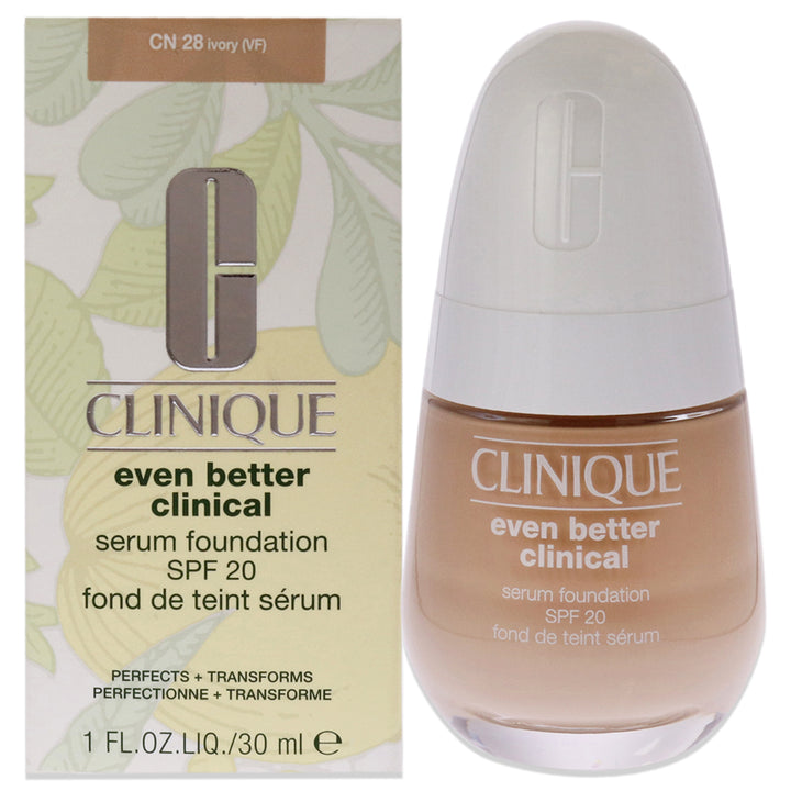 Even Better Clinical Serum Foundation SPF 20 - CN 28 Ivory by Clinique for Women - 1 oz Foundation - Nexusni