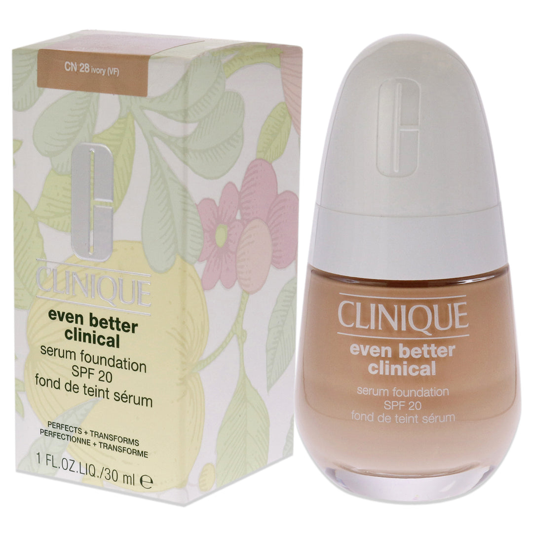 Even Better Clinical Serum Foundation SPF 20 - CN 28 Ivory by Clinique for Women - 1 oz Foundation - Nexusni