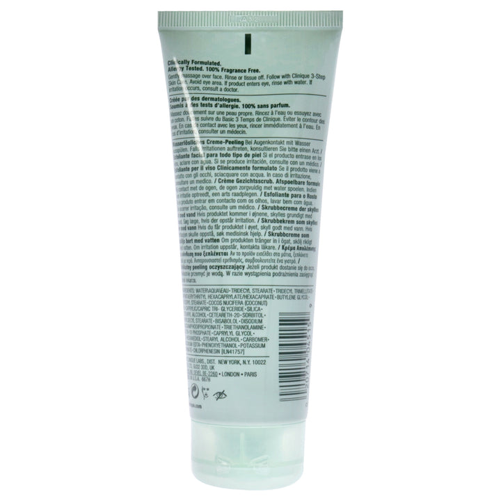 7 Day Scrub Cream Rinse Off Formula by Clinique for Unisex - 3.4 oz Scrub - Nexusni