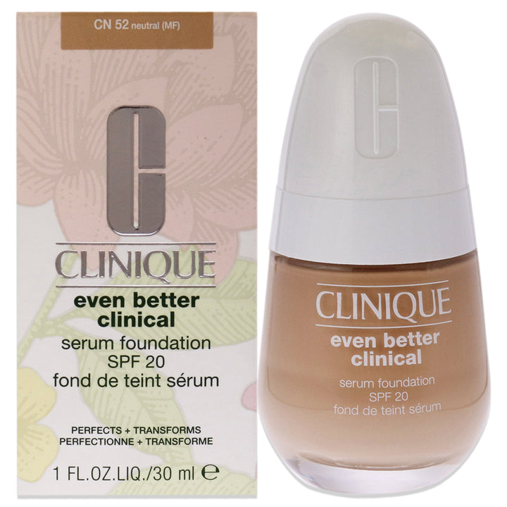 Even Better Clinical Serum Foundation SPF 20 - CN 52 Neutral by Clinique for Women - 1 oz Foundation - Nexusni