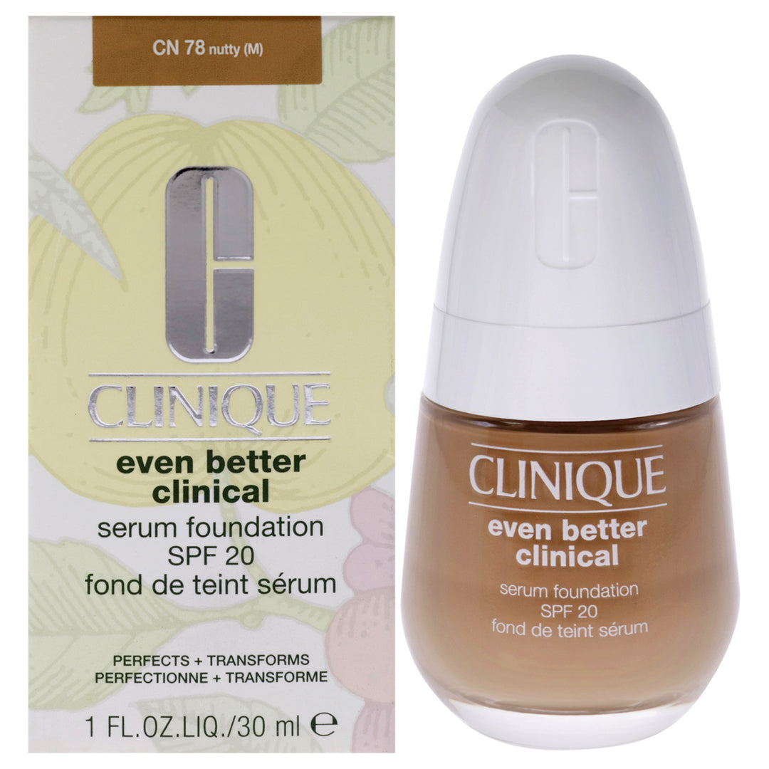 Even Better Clinical Serum Foundation SPF 20 - CN 78 Nutty by Clinique for Women - 1 oz Foundation - Nexusni