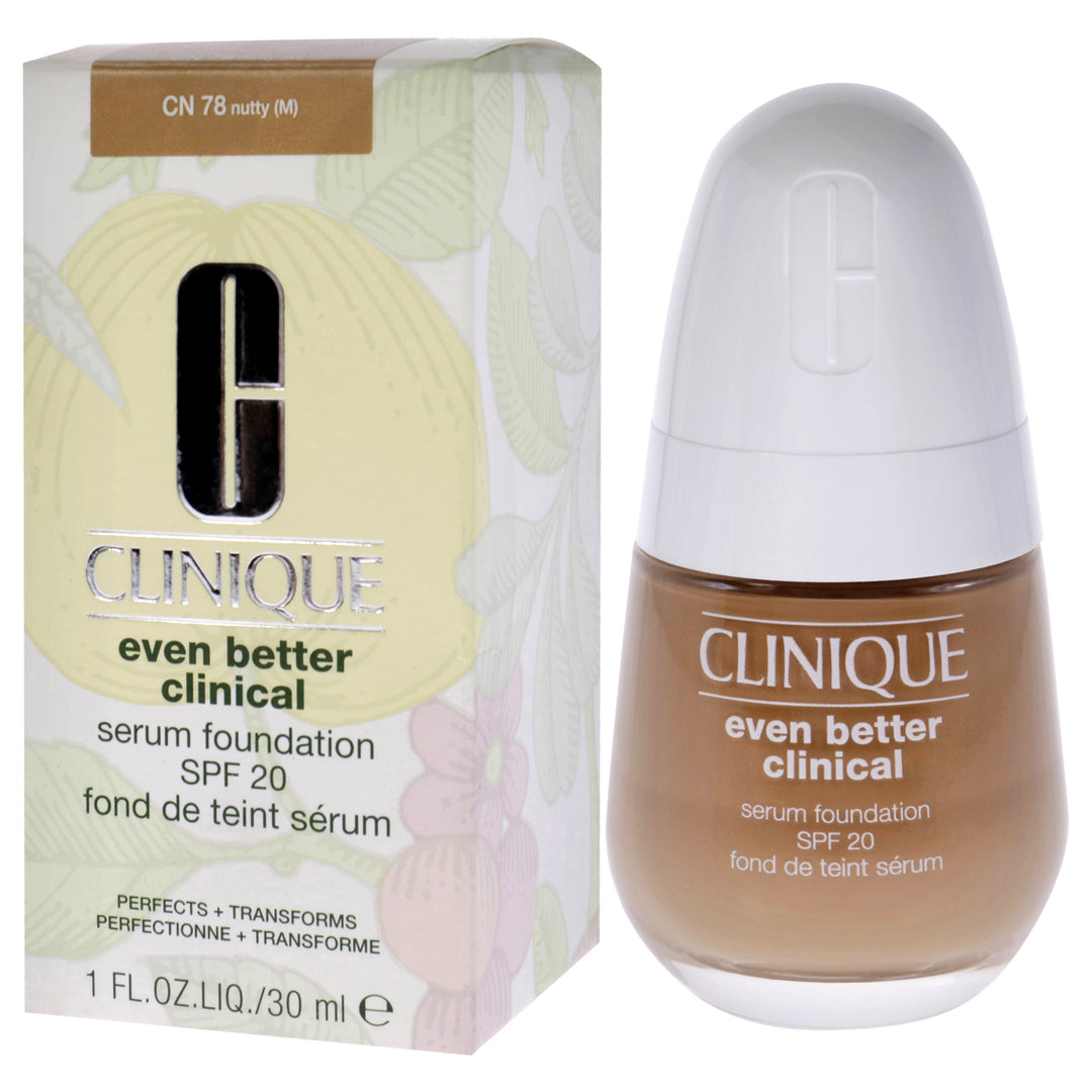 Even Better Clinical Serum Foundation SPF 20 - CN 78 Nutty by Clinique for Women - 1 oz Foundation - Nexusni