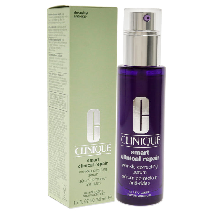 Smart Clinical Repair Wrinkle Correcting Serum by Clinique for Unisex - 1.7 oz Serum - Nexusni