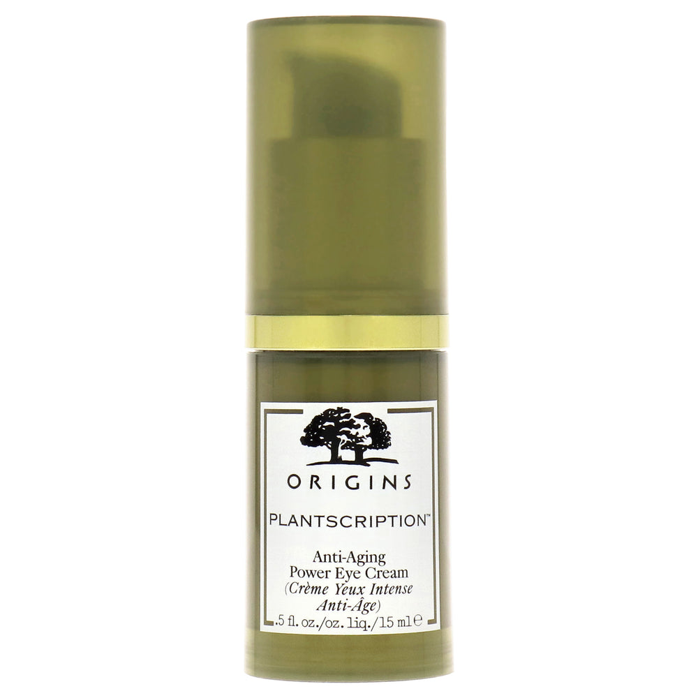 Plantscription Anti-Aging Power Eye Cream by Origins for Unisex - 0.5 oz Cream - Nexusni