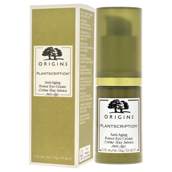 Plantscription Anti-Aging Power Eye Cream by Origins for Unisex - 0.5 oz Cream - Nexusni