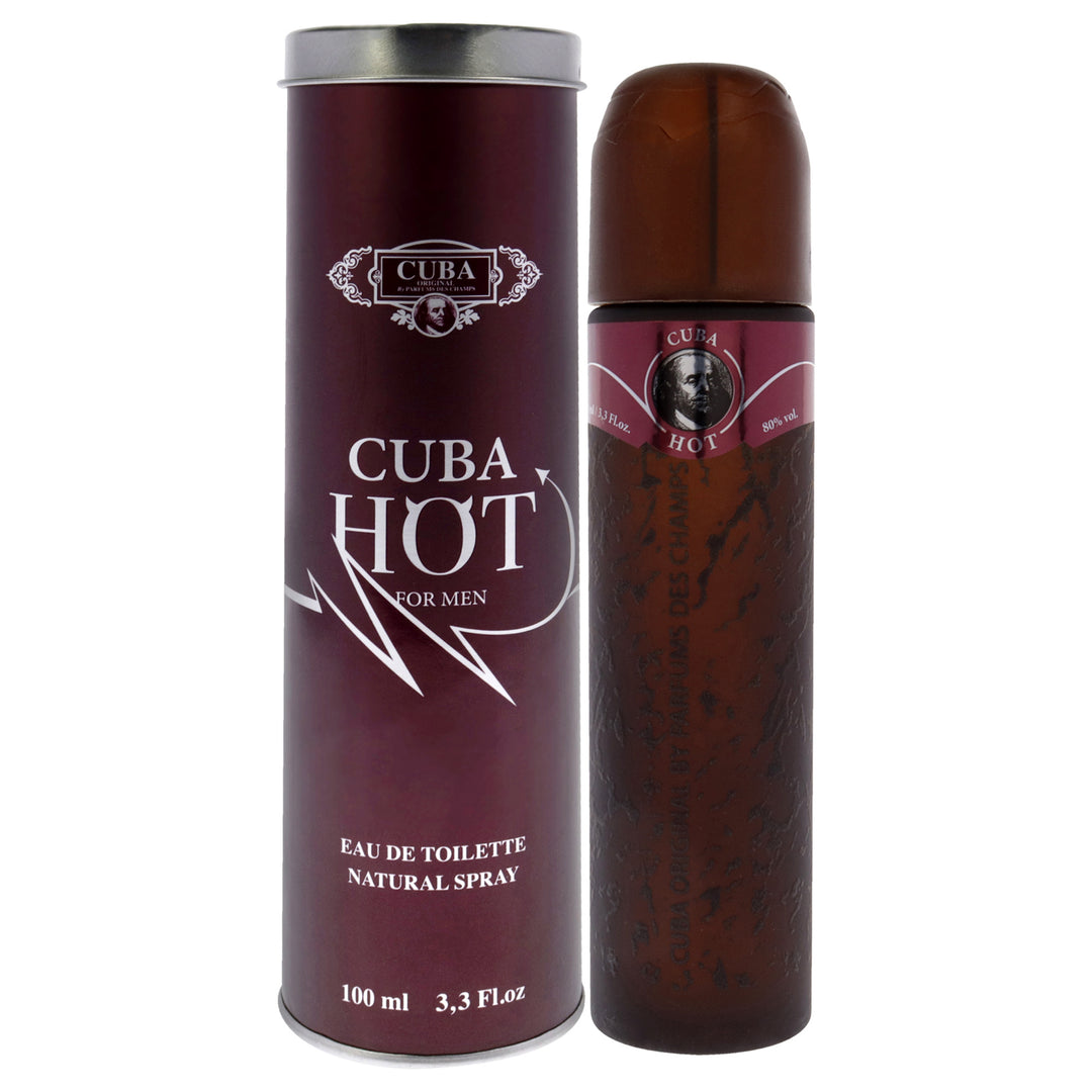 Cuba Hot by Cuba for Men - 3.3 oz EDT Spray - Nexusni