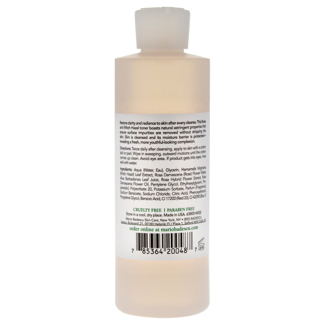 Witch Hazel and Rosewater Toner by Mario Badescu for Women - 8 oz Toner - Nexusni