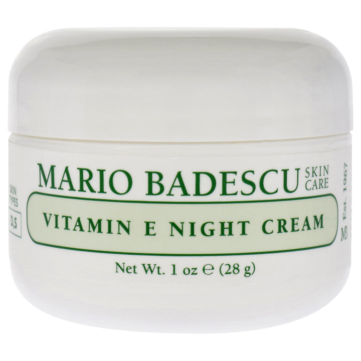 Vitamin E Night Cream by Mario Badescu for Women - 1 oz Cream - Nexusni