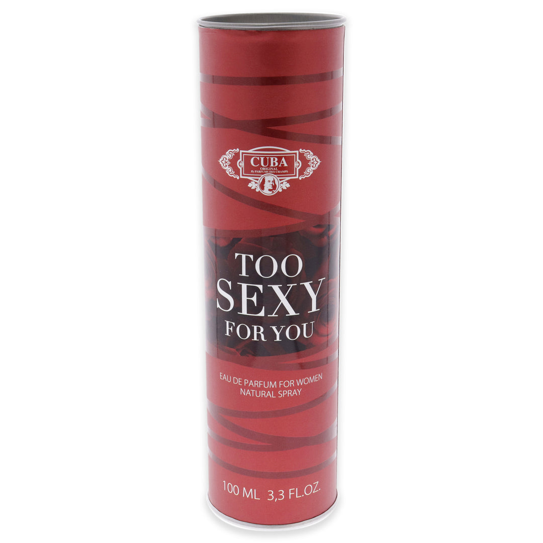 Cuba Too Sexy For You by Cuba for Women - 3.3 oz EDP Spray - Nexusni