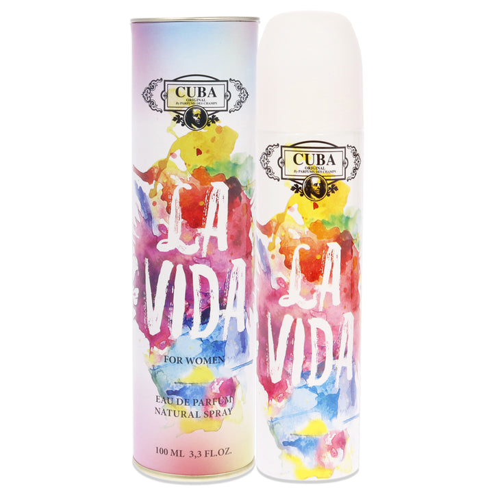 La Vida by Cuba for Women - 3.3 oz EDP Spray - Nexusni