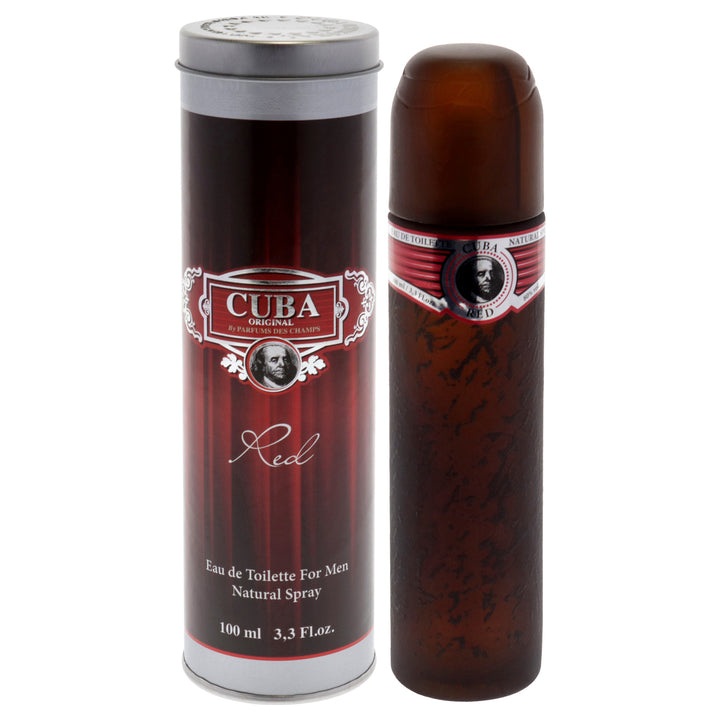 Cuba Red by Cuba for Men - 3.3 oz EDT Spray - Nexusni