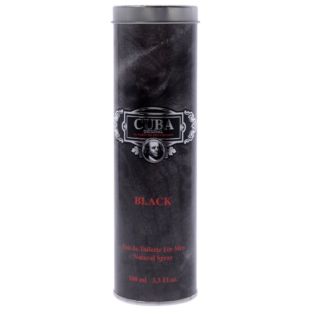 Cuba Black by Cuba for Men - 3.3 oz EDT Spray - Nexusni