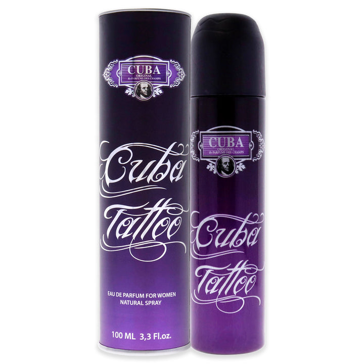 Cuba Tattoo by Cuba for Women - 3.3 oz EDP Spray - Nexusni