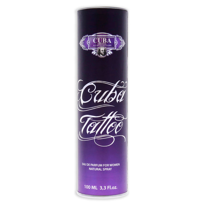 Cuba Tattoo by Cuba for Women - 3.3 oz EDP Spray - Nexusni